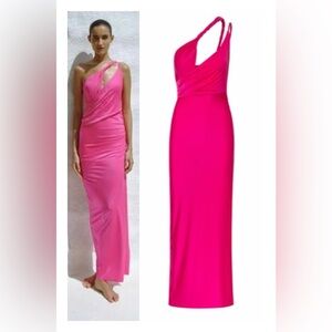 Baobab Collection Lia Vibrant Pink Maxi Dress